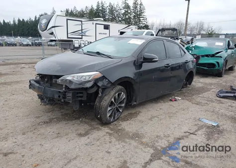 2017 Toyota Corolla Xse z USA, uszkodzony, nr VIN 2T1BURHE4HC938604